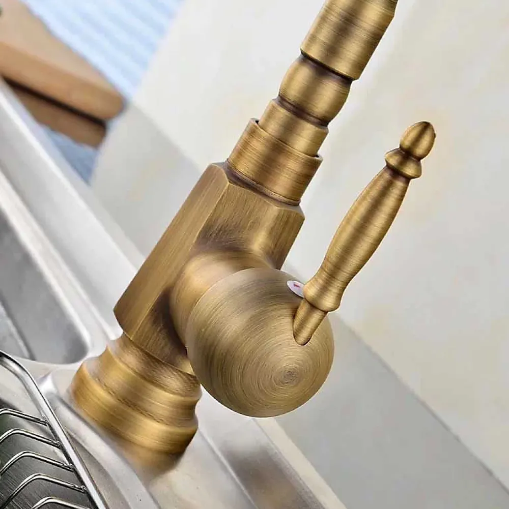 Robinet Lave-Mains|Rea Robinet de lavabo Bona old gold high