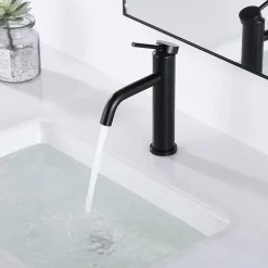 Robinet Lave-Mains|Rea Robinet de lavabo Clif black low