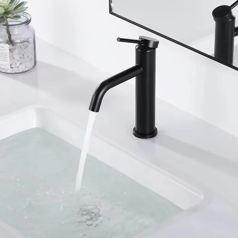 Robinet Lave-Mains|Rea Robinet de lavabo Clif black low