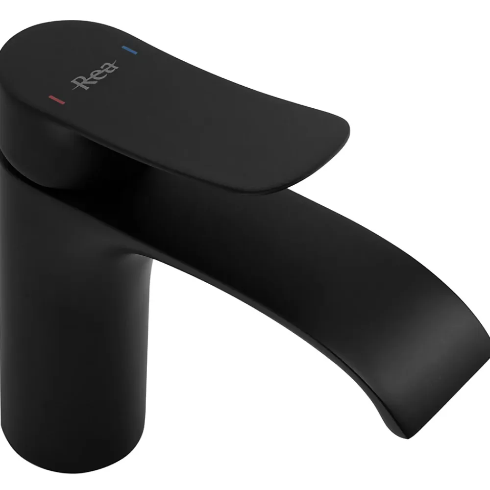 Rea Robinet De Lavabo Dart Low Black
