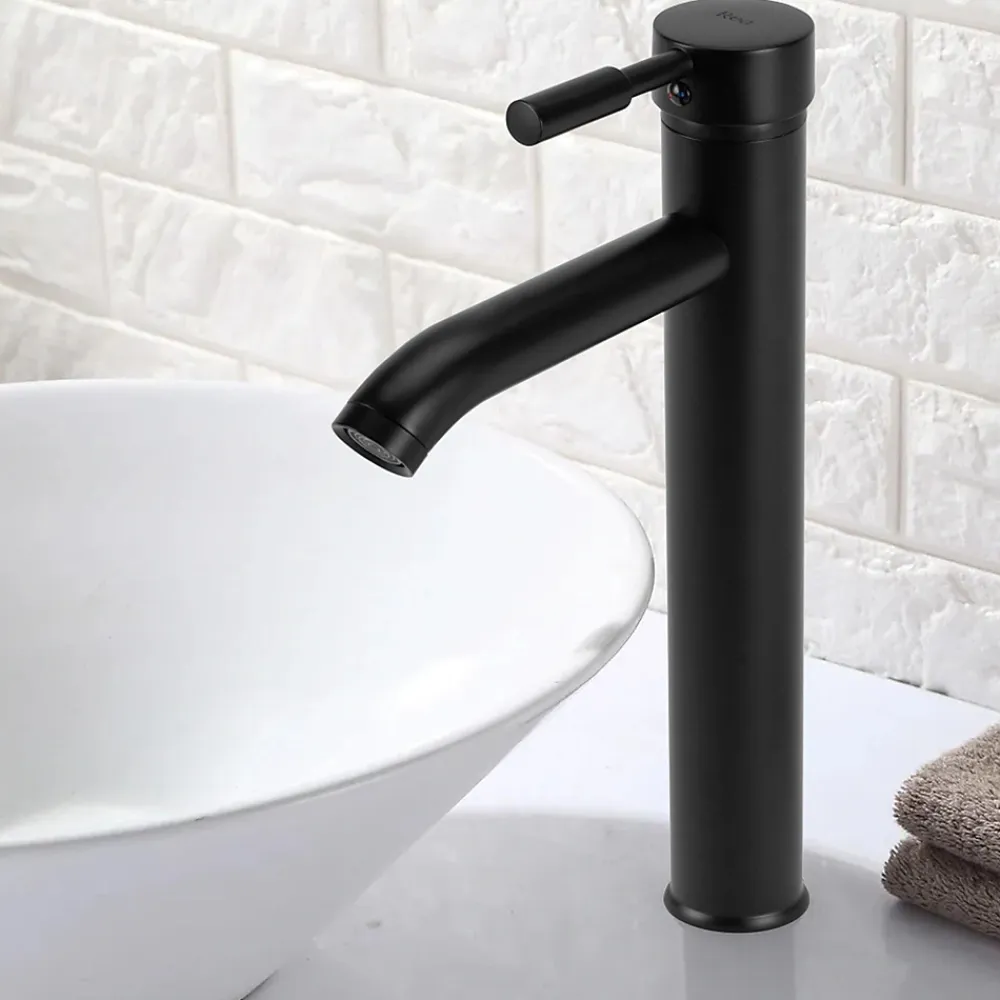 Rea Robinet de lavabo Graf black high
