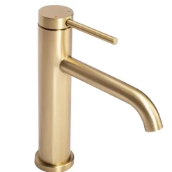 Robinet Lave-Mains|Rea Robinet De Lavabo Js-B311Bg Clif Low Brush Gold