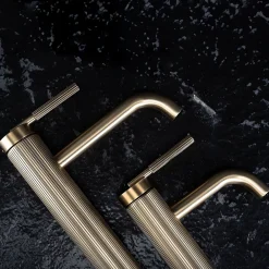 Rea Robinet De Lavabo Js-B348Bg Argon Low Brush Gold