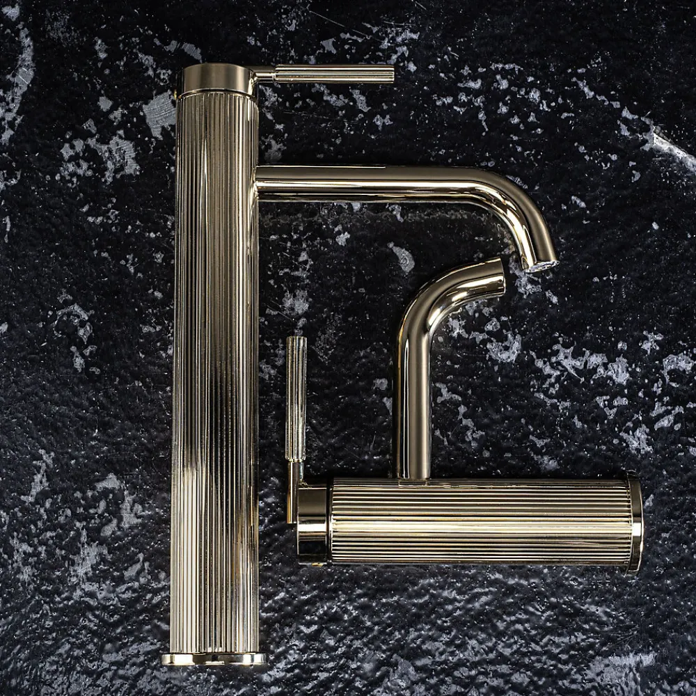 Robinet Lave-Mains|Rea Robinet De Lavabo Js-B348-1G Argon High Gold