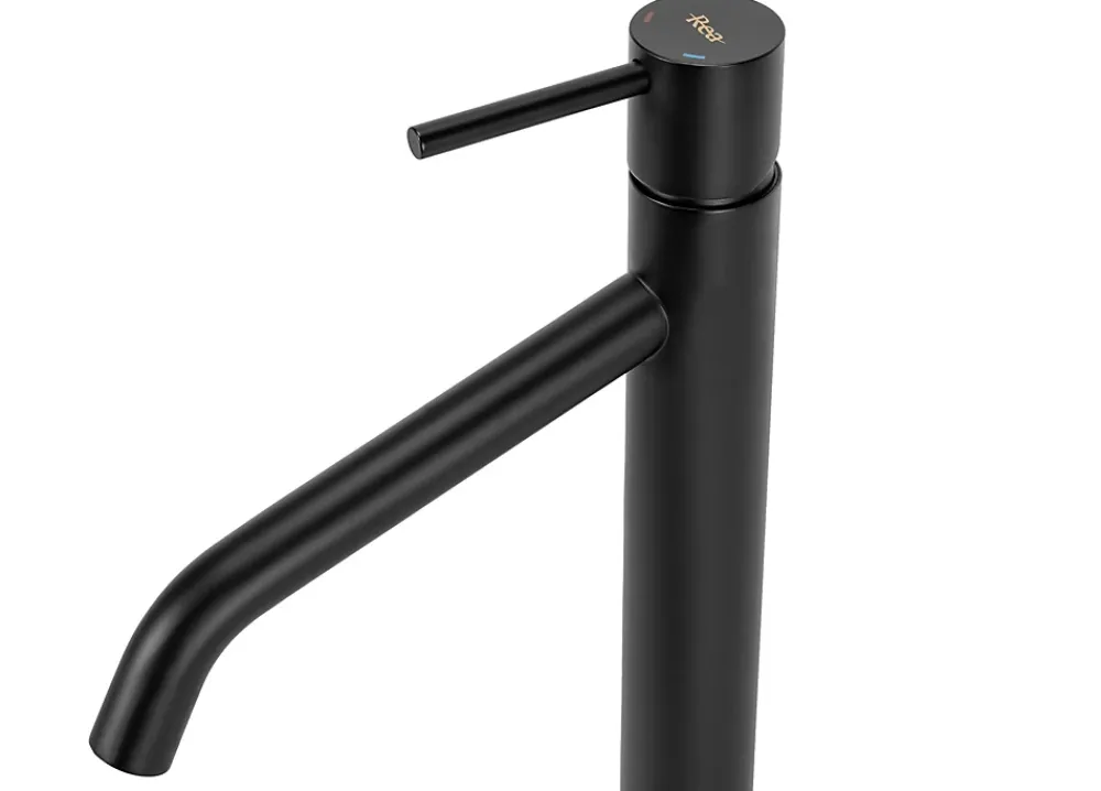 Rea Robinet de lavabo Level black high