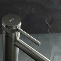 Rea Robinet De Lavabo Lungo Grip Low Titanium