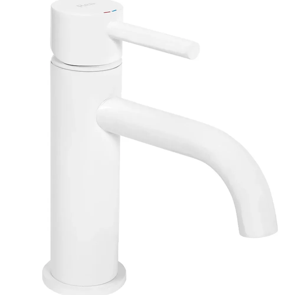 Rea Robinet de lavabo Lungo white low