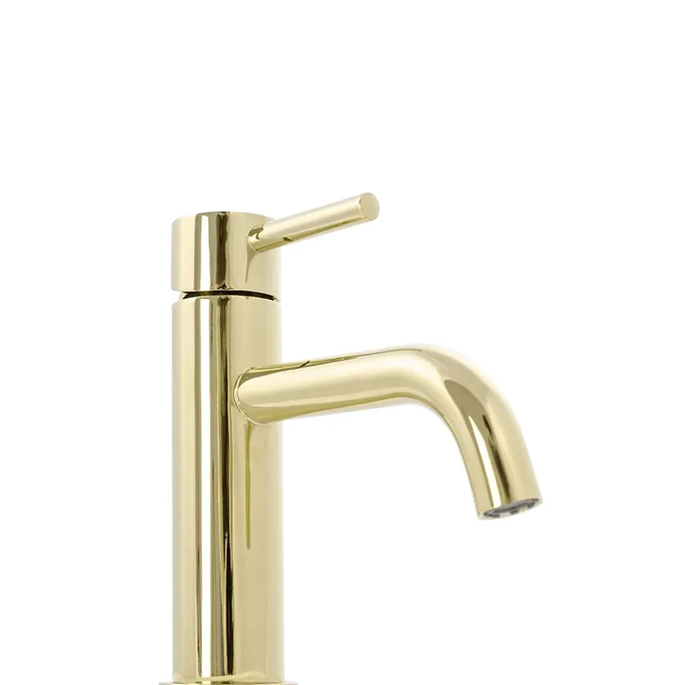 Rea Robinet de lavabo Lungo gold low