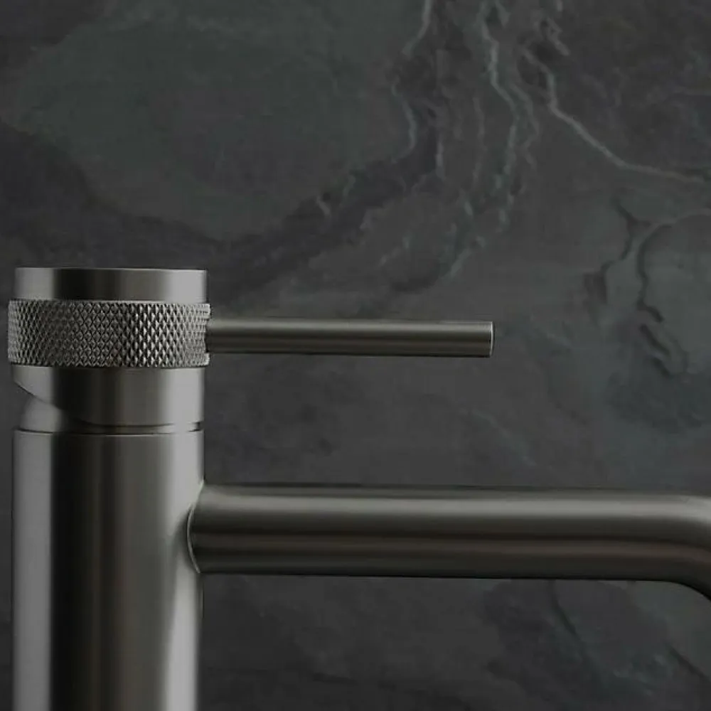 Rea Robinet De Lavabo Lungo Grip High Titanium