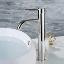 Rea Robinet de lavabo Lungo chrome high