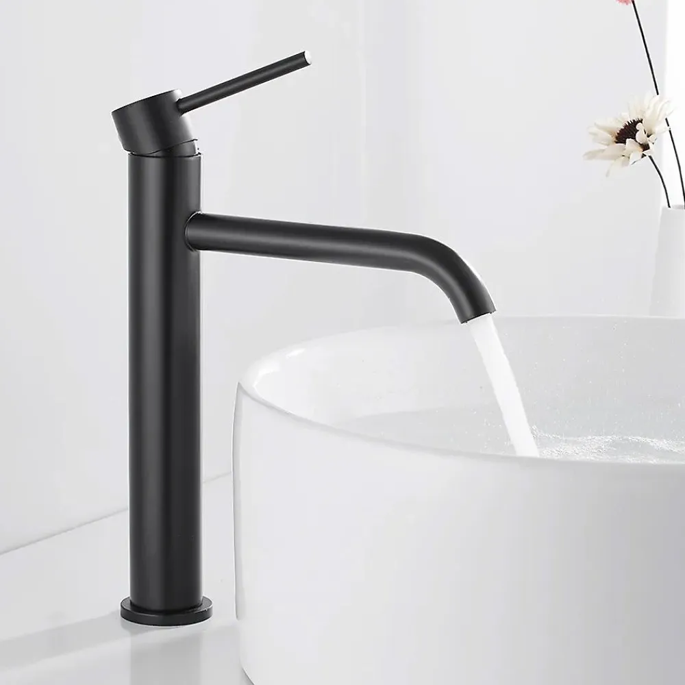 Rea Robinet de lavabo Lungo black high