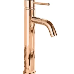 Rea Robinet de lavabo Lungo rose gold high
