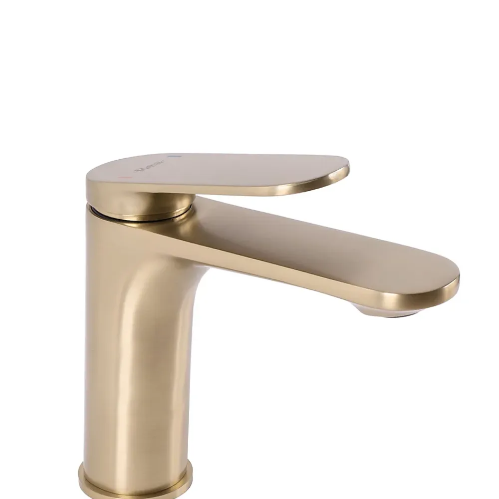 Rea Robinet De Lavabo Marco Low Brush Gold