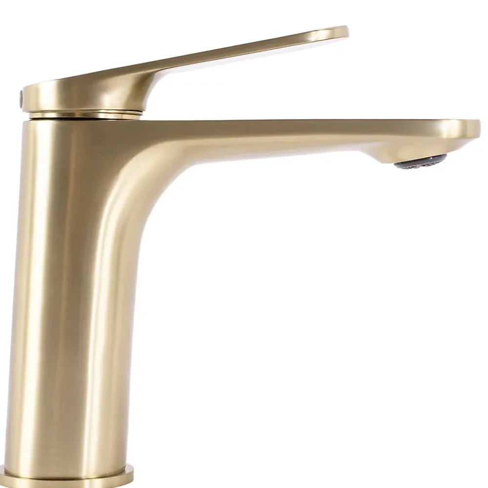 Rea Robinet De Lavabo Marco Low Brush Gold