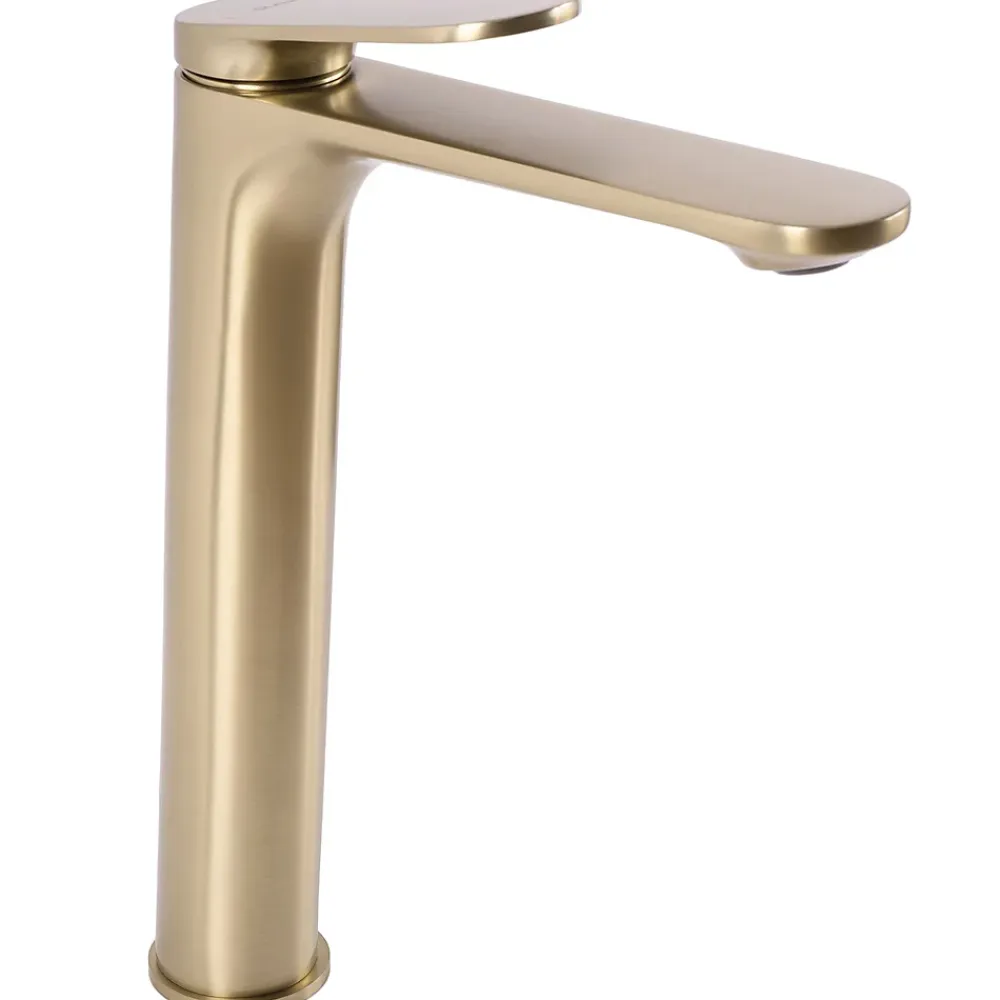 Rea Robinet de lavabo Marco Brush Gold high
