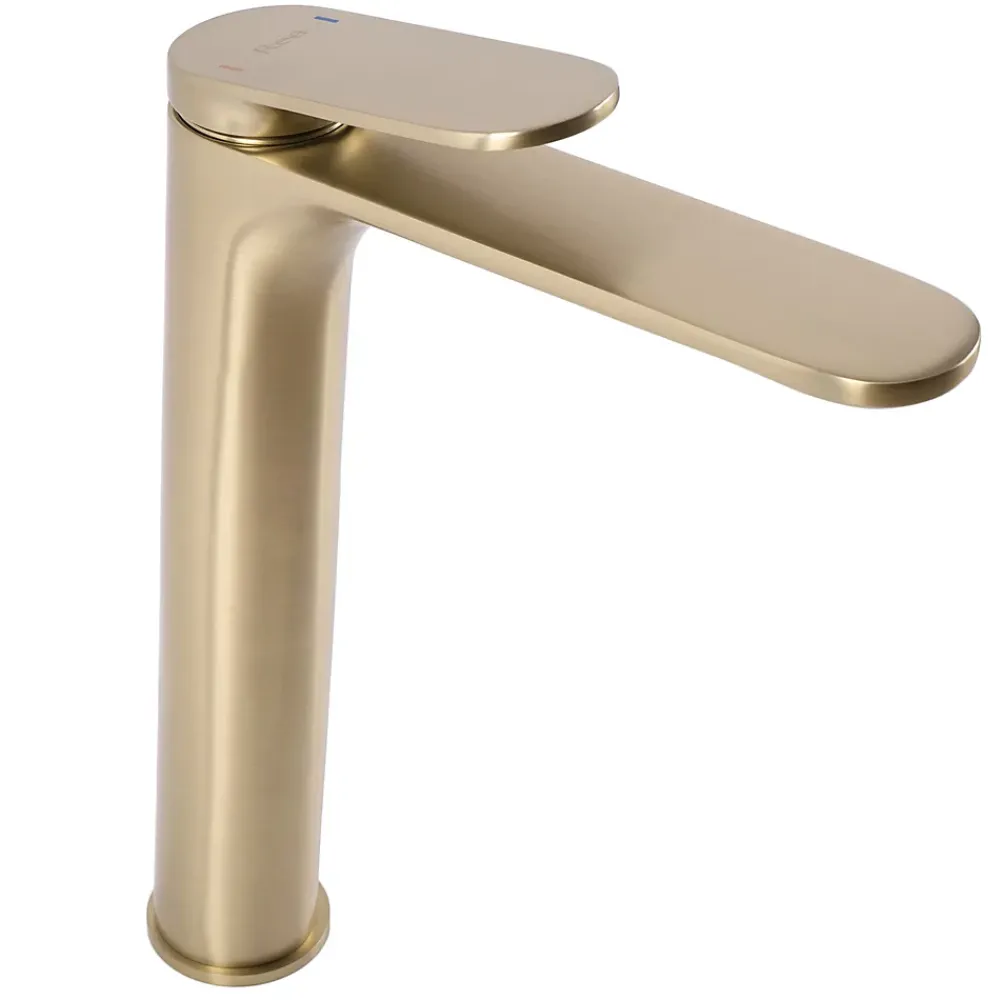 Rea Robinet de lavabo Marco Brush Gold high