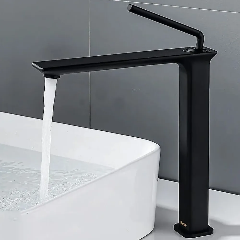 Rea Robinet de lavabo Modo black high
