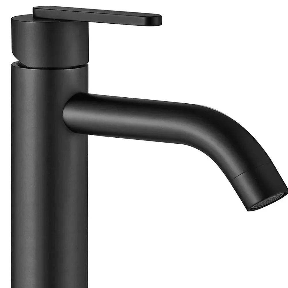 Robinet Lave-Mains|Rea Robinet De Lavabo Ontario Js-11801-1B High Black