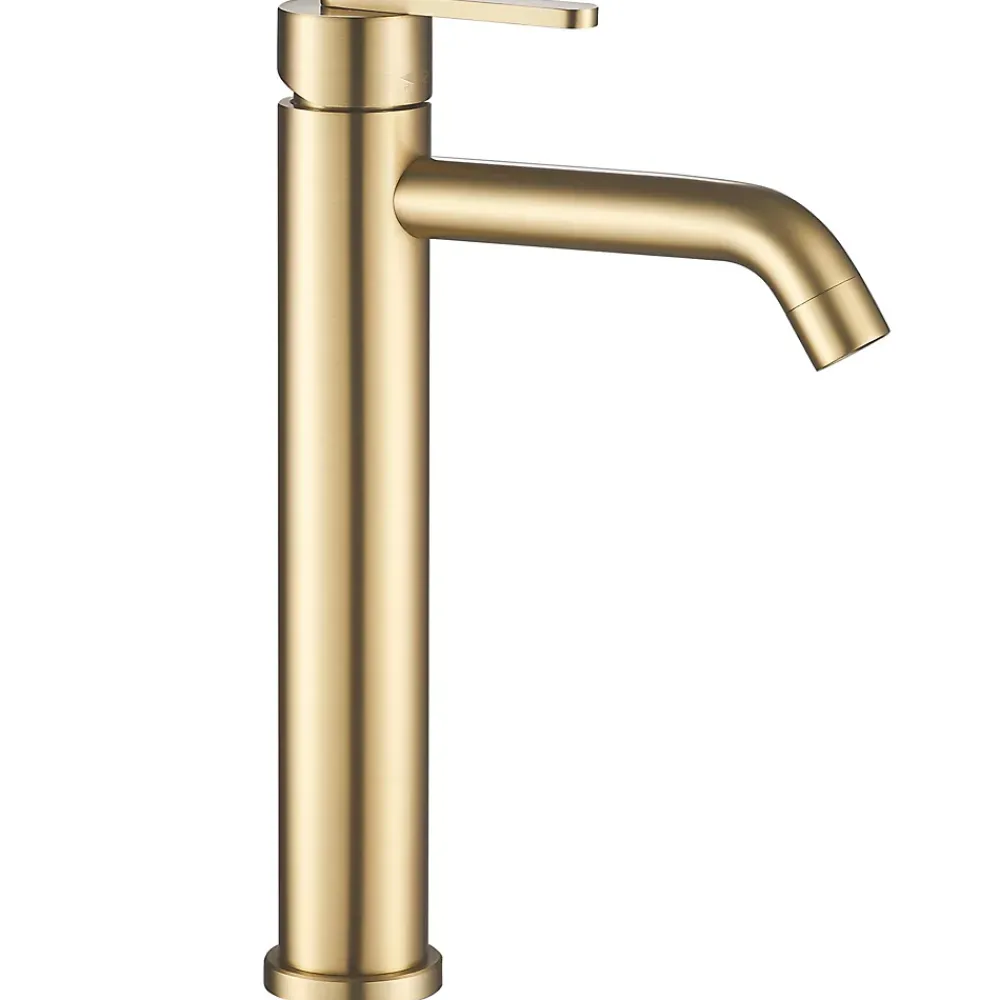Robinet Lave-Mains|Rea Robinet De Lavabo Ontario Js-11801-1Bg High Brush Gold