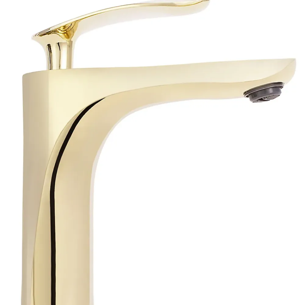 Robinet Lave-Mains|Rea Robinet de lavabo Orbit gold low