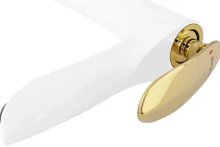 Robinet Lave-Mains|Rea Robinet de lavabo Orbit white gold low