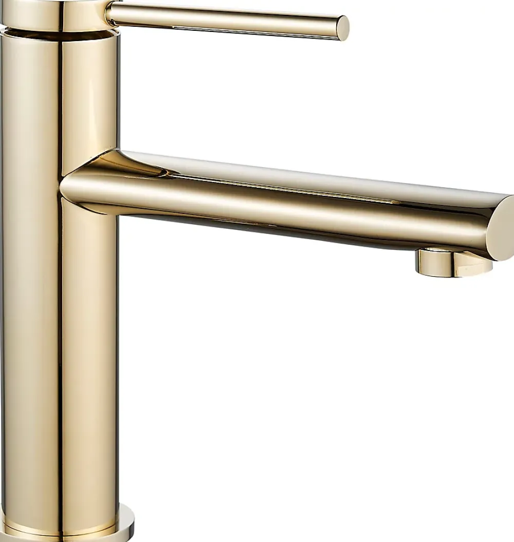 Robinet Lave-Mains|Rea Robinet de lavabo Oval gold low