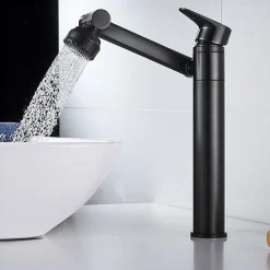 Robinet Lave-Mains|Rea Robinet de lavabo Paco black high