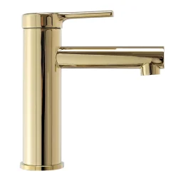 Rea Robinet de lavabo Pixel gold low