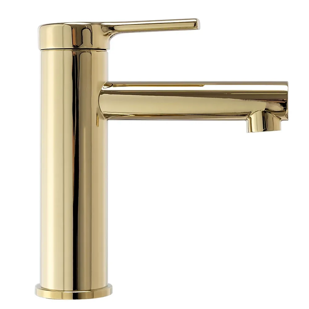 Rea Robinet de lavabo Pixel gold low