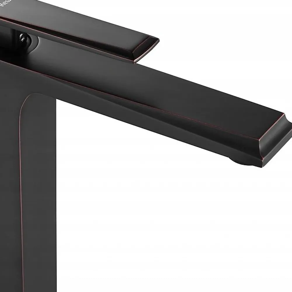 Robinet Lave-Mains|Rea Robinet de lavabo Romano old black high