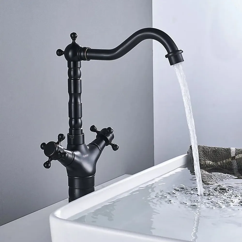 Rea Robinet de lavabo Rustico old black