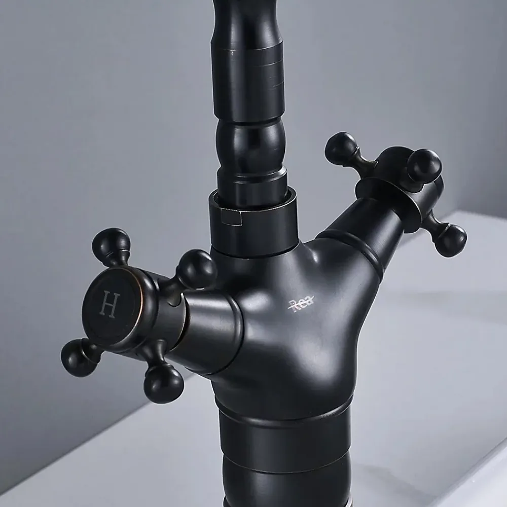 Rea Robinet de lavabo Rustico old black