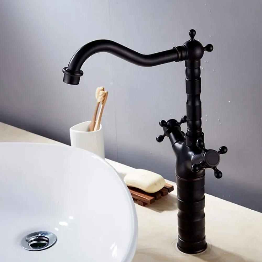 Rea Robinet de lavabo Rustico old black