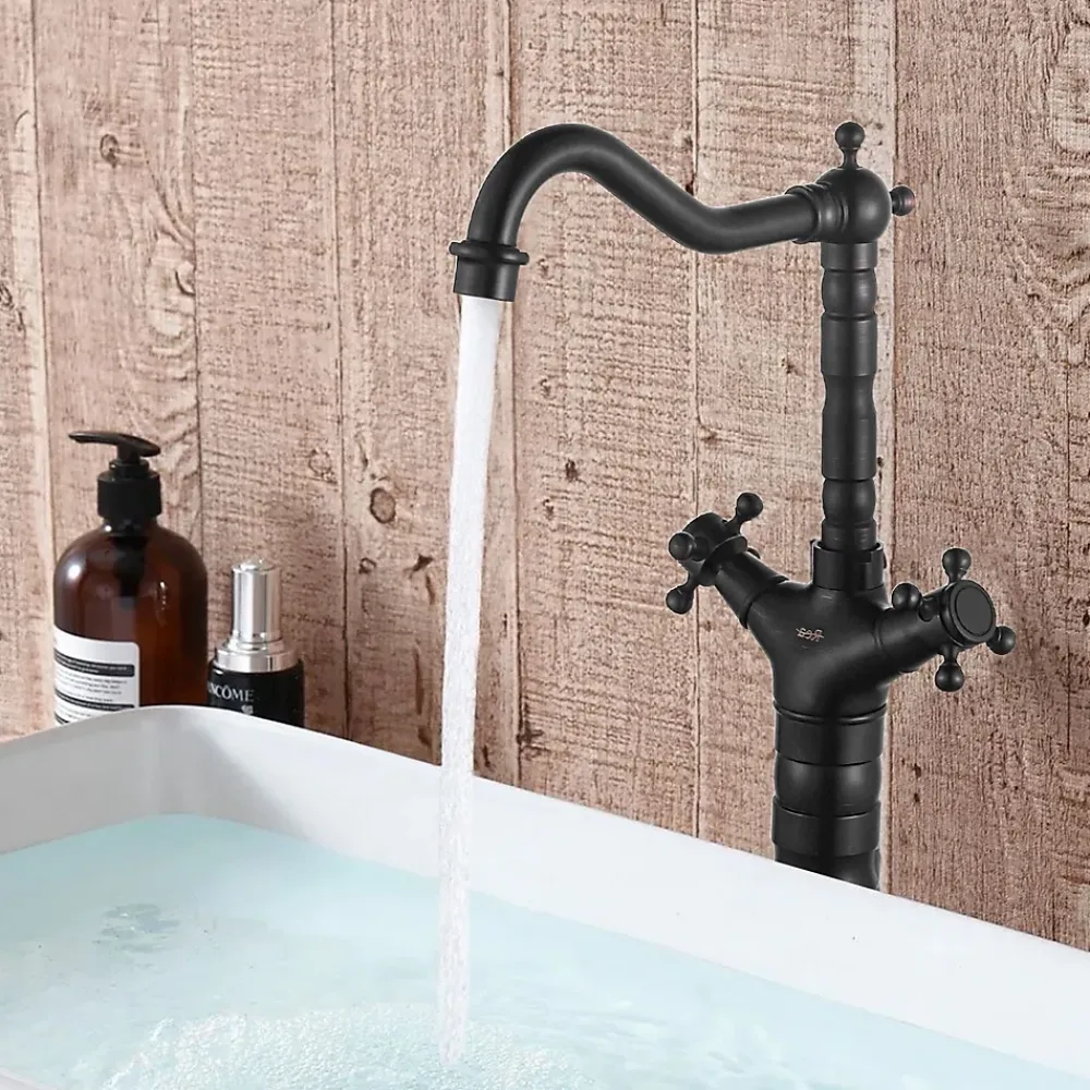 Rea Robinet de lavabo Rustico old black