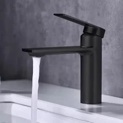 Robinet Lave-Mains|Rea Robinet de lavabo Storm black low