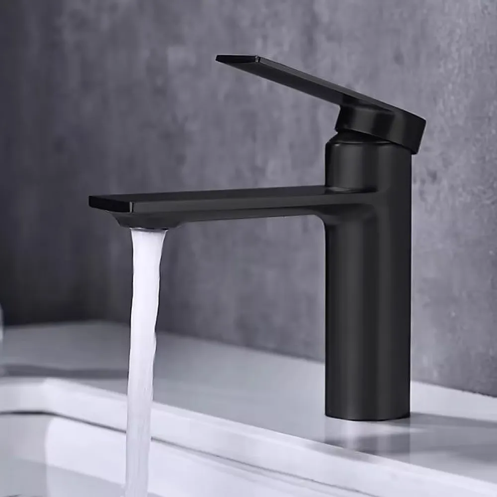 Robinet Lave-Mains|Rea Robinet de lavabo Storm black low
