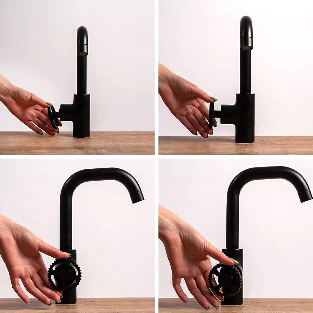 Robinet Lave-Mains|Rea Robinet de lavabo Vertigo side