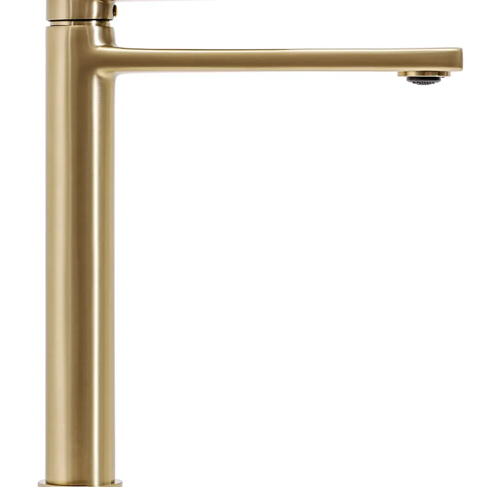 Robinet Lave-Mains|Rea Robinet de lavabo Verso brush gold high