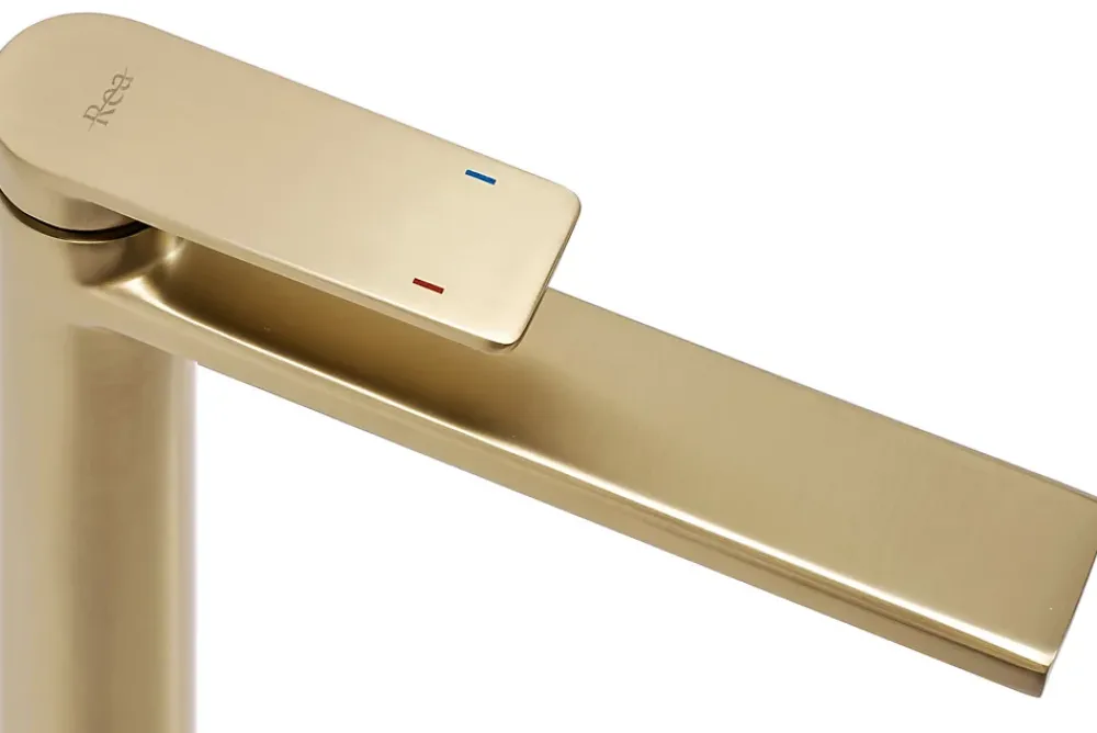 Robinet Lave-Mains|Rea Robinet de lavabo Verso brush gold high