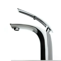 Robinet Lavabo Et Vasque|Hudor Robinet de lavabo sur plage B0625-3 en laiton chromé collection Erymanthe