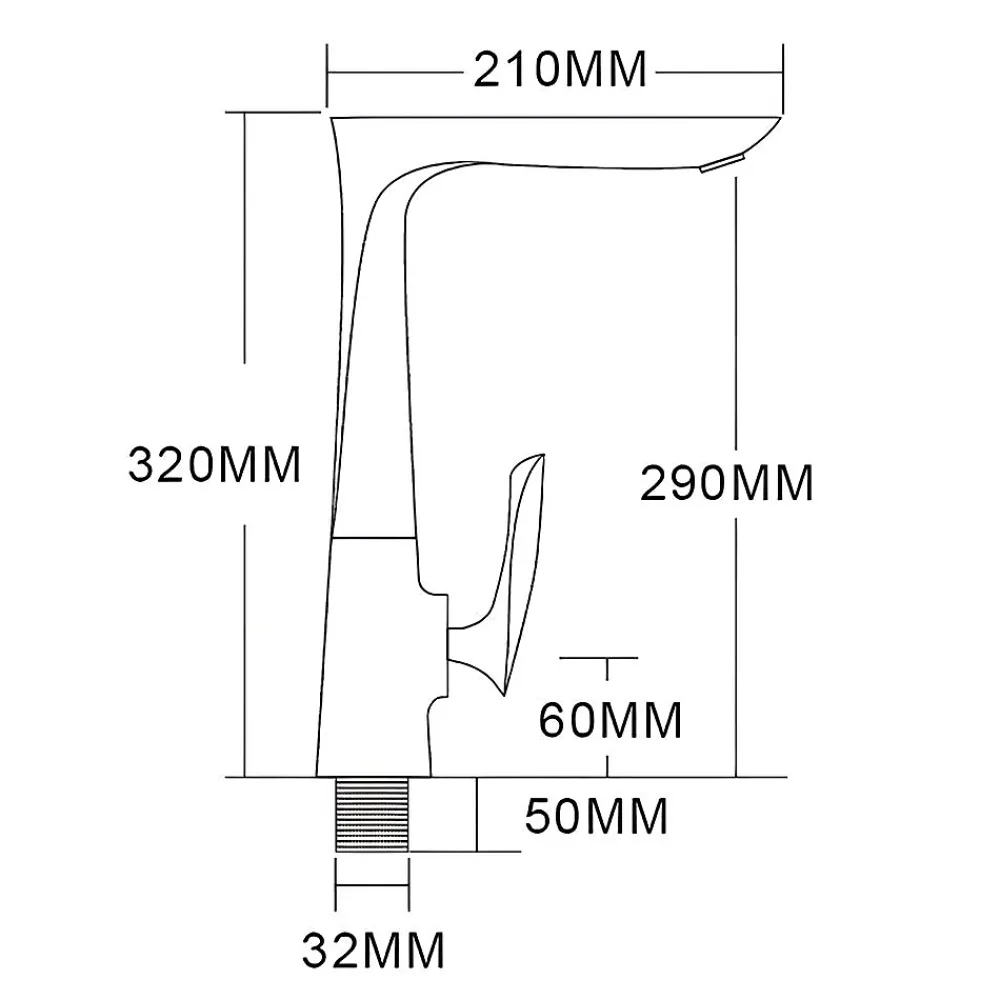 Robinet Lavabo Et Vasque|Hudor ROBINET DE LAVABO SURELEVE 02916G2 EN LAITON DORÉ COLLECTION HALYS