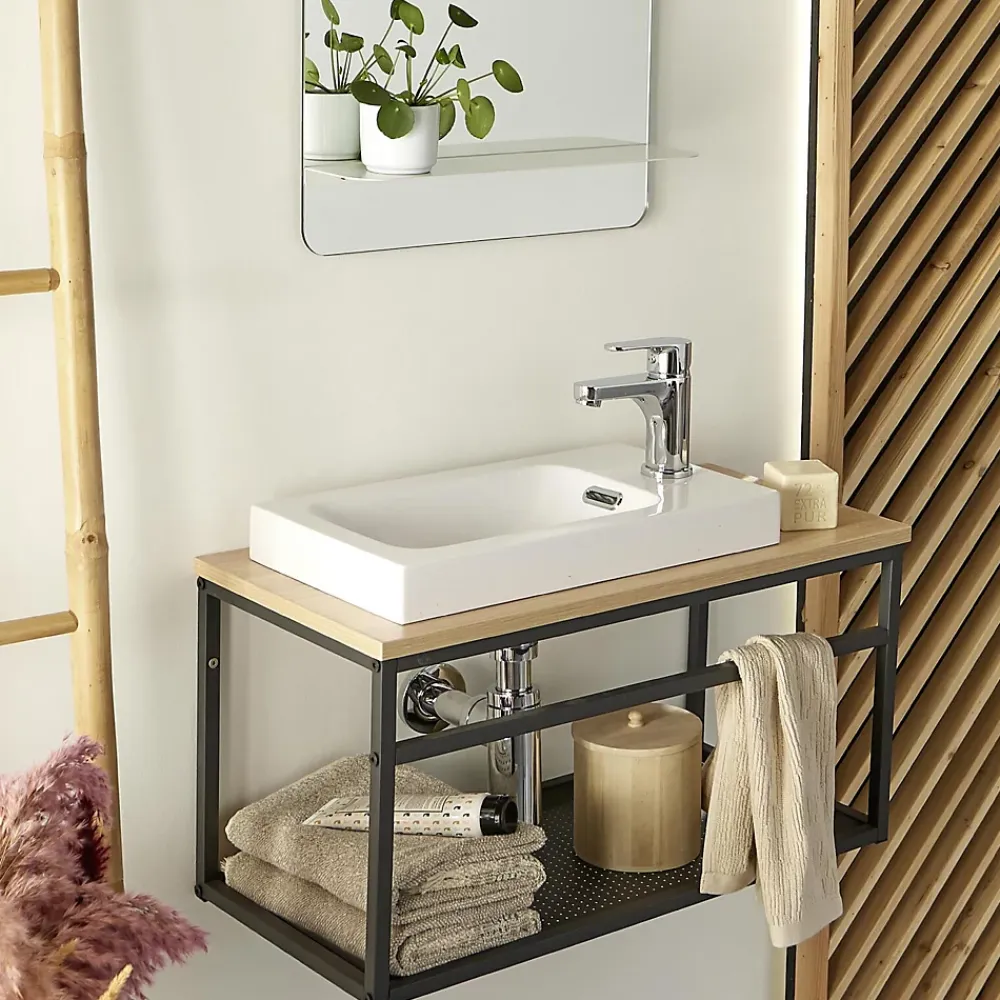 Mob-In Robinet lave-mains - Mitigeur eau chaude et eau froide GRIFO