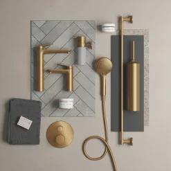 Duravit Robinet lave-mains eau froide Wave bronze brossé