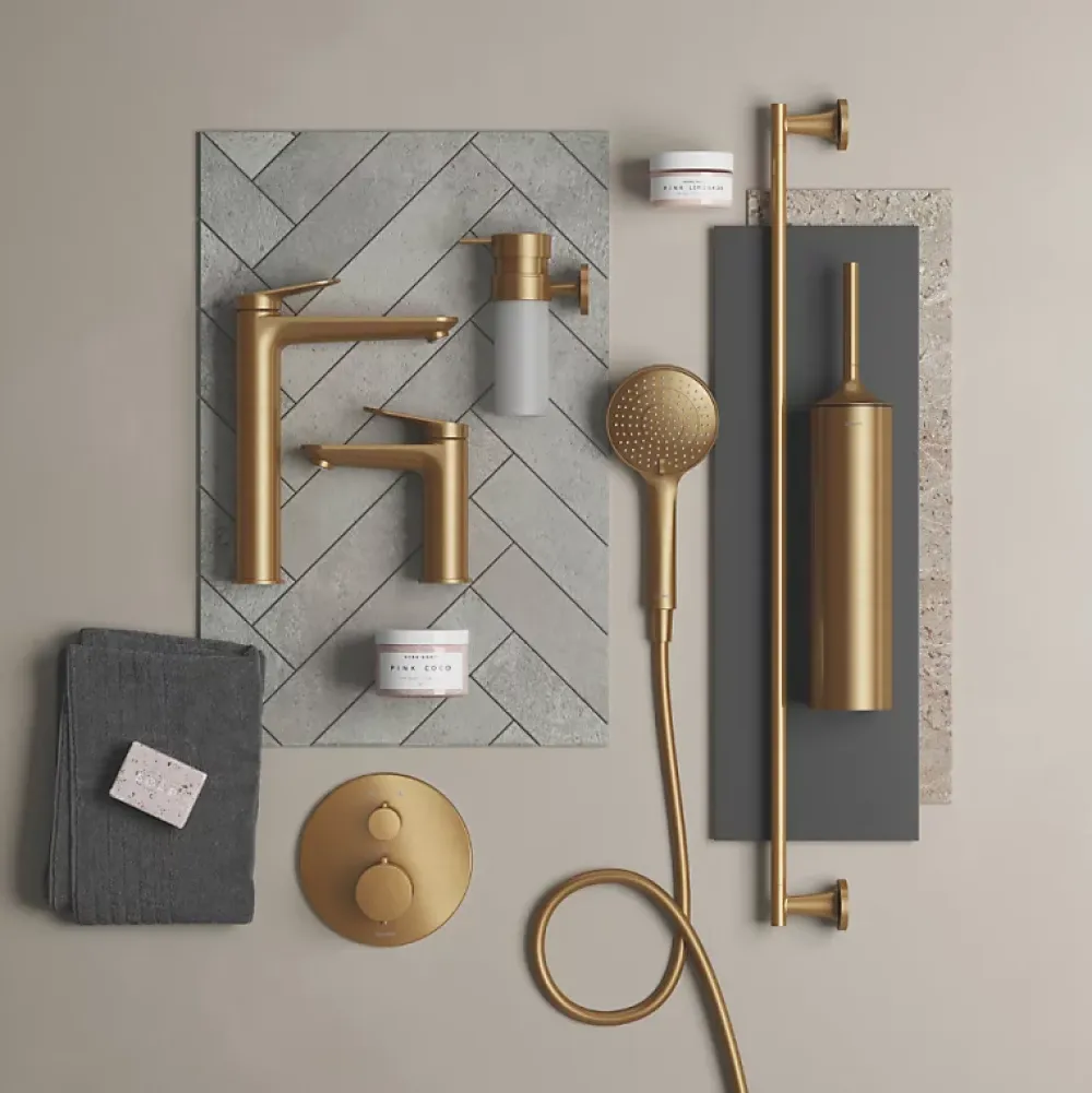 Duravit Robinet lave-mains eau froide Wave bronze brossé
