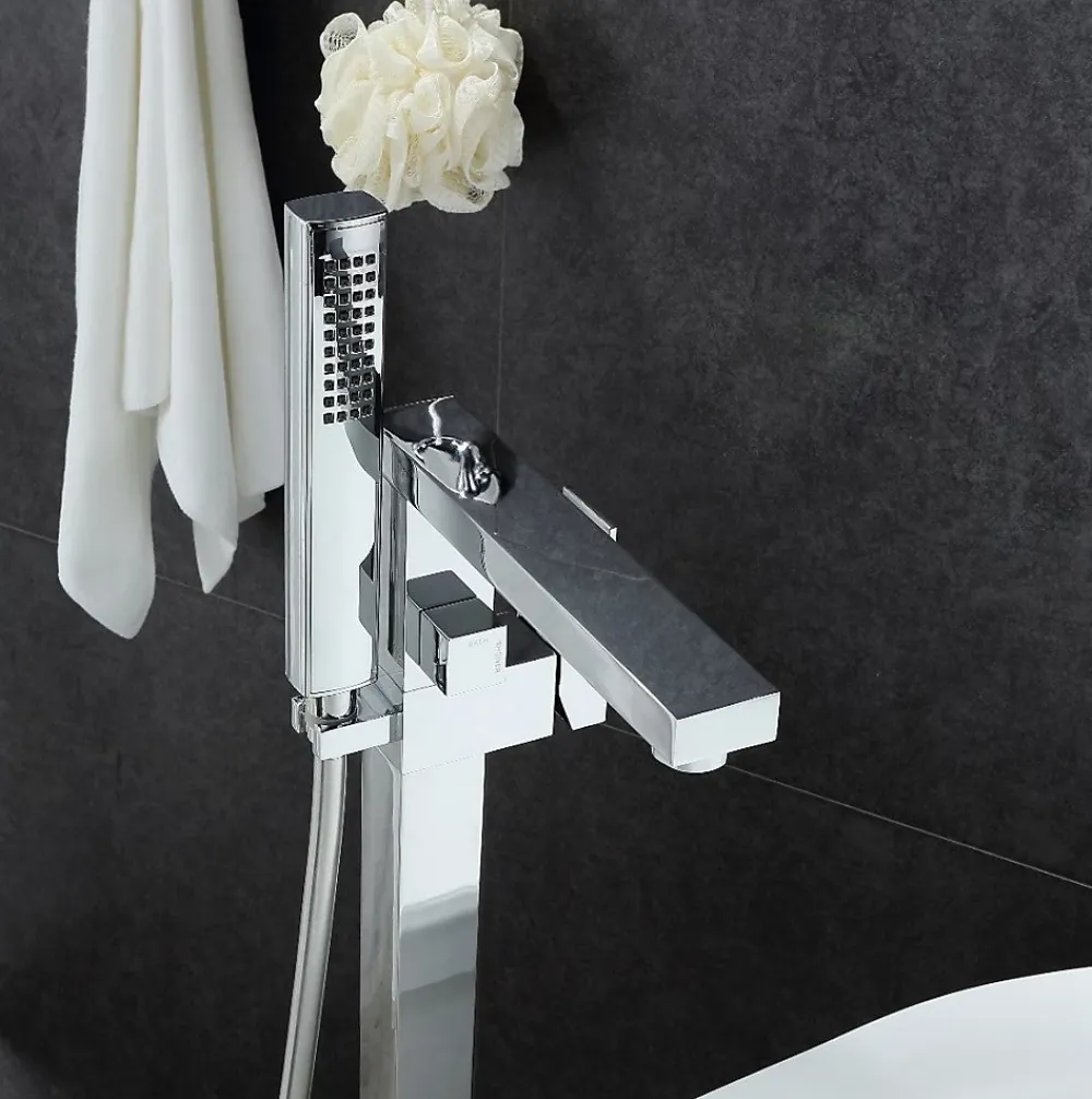 Colonne De Baignoire|Stano Robinet mitigeur baignoire sur pied MENTO