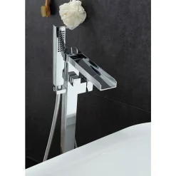 Colonne De Baignoire|Stano Robinet mitigeur baignoire cascade TANO sur pied