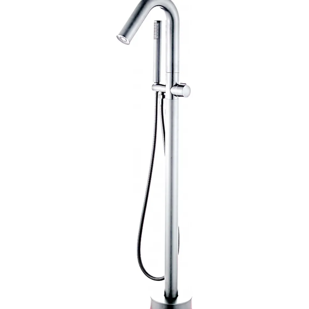 Colonne De Baignoire|Valaz Robinet mitigeur baindouche sur pied PILOS chrome