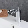 Robinet Lave-Mains|Kroos Robinet Mitigeur chromé en cascade pour lavabo
