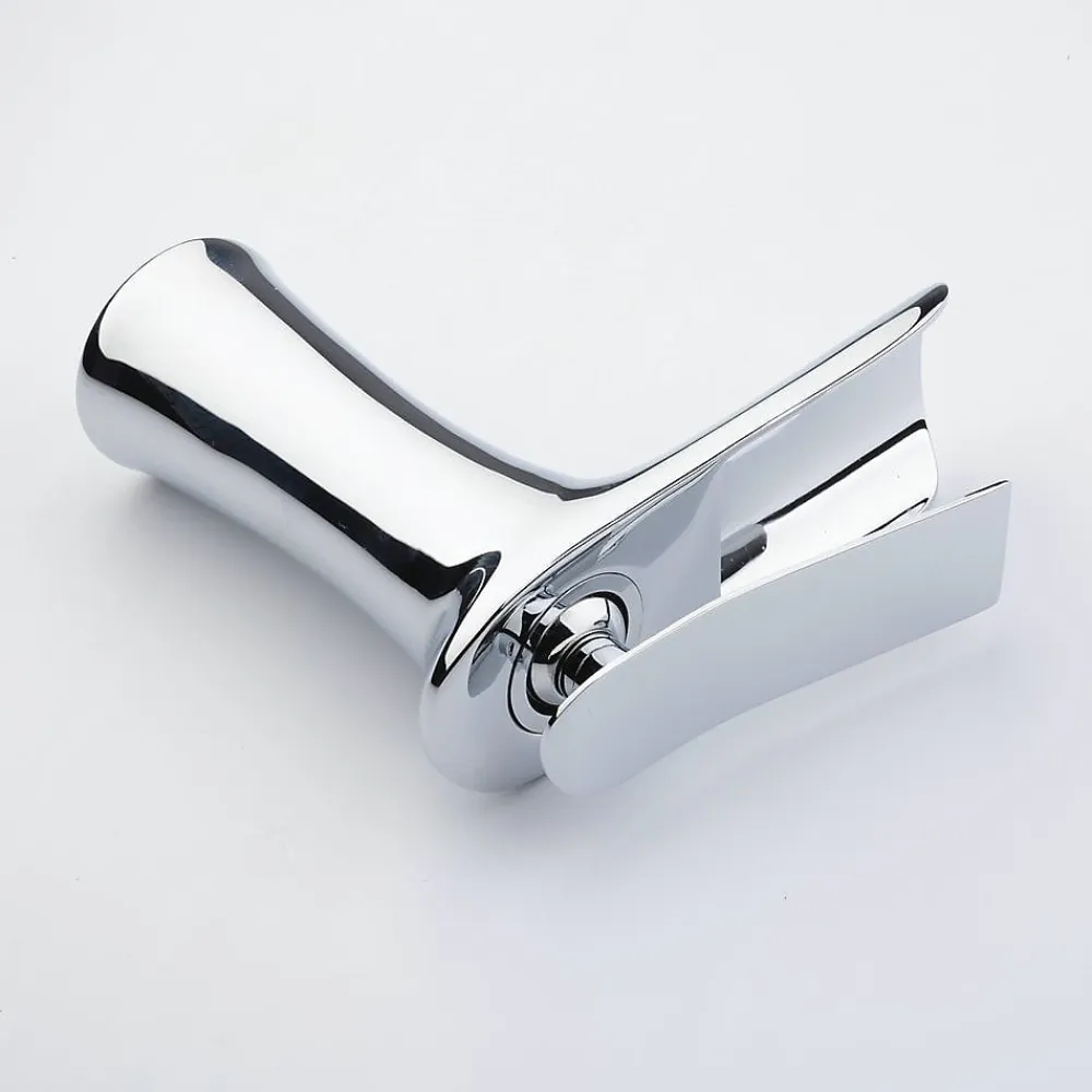 Robinet Lave-Mains|Kroos Robinet Mitigeur chromé en cascade pour lavabo