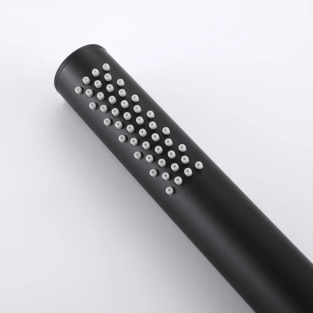 Colonne De Baignoire|Bellegno Robinet mitigeur de baignoire sur pied BAGNO noir mat